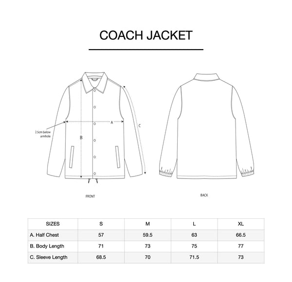 Coach Jacket CM Original - Dark Blue